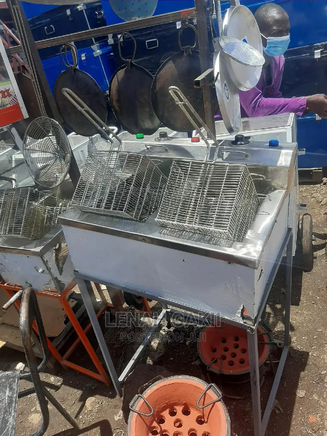 Deep Fryer Double