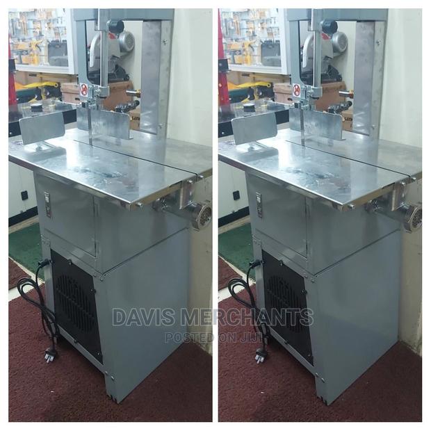 Bone Saw Machine With Meat Mincer
