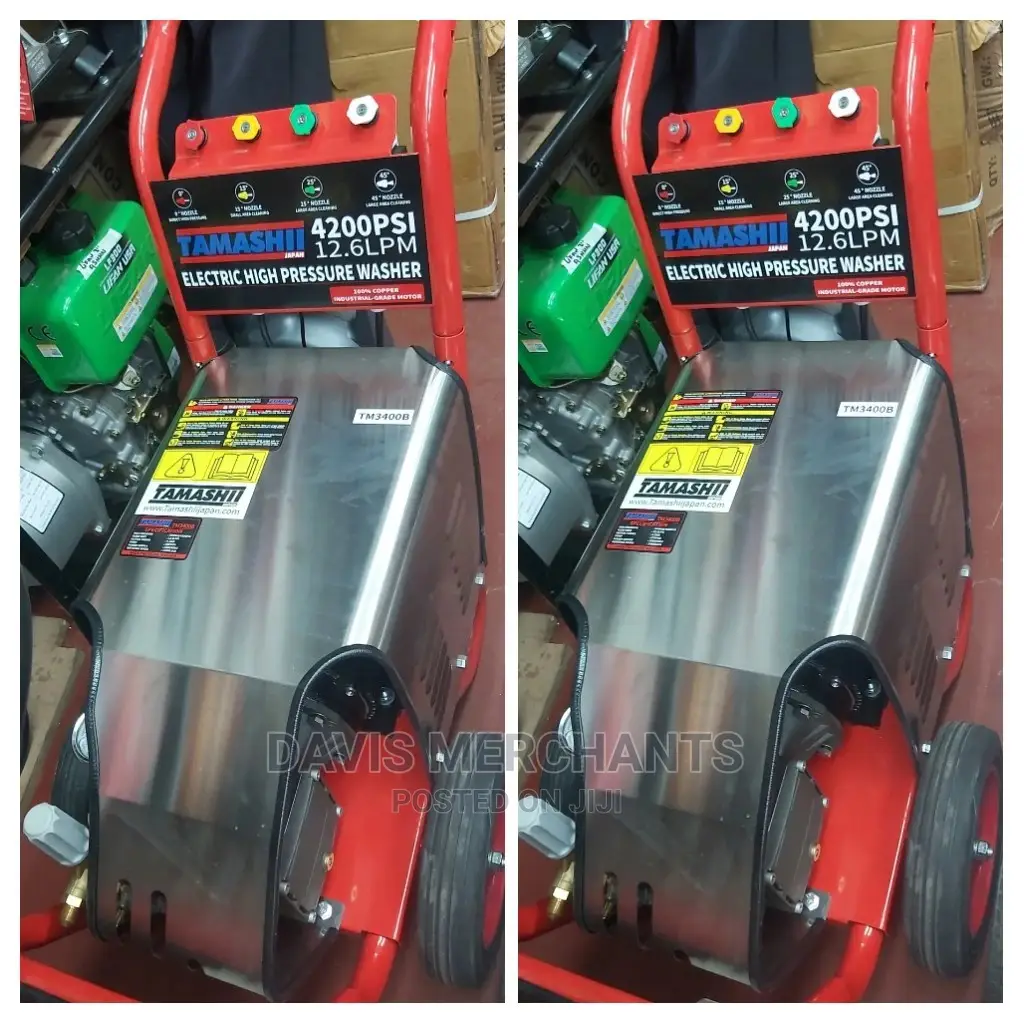 Tamashi 4200 Psi Electric Car Washing Machine in Nairobi Central