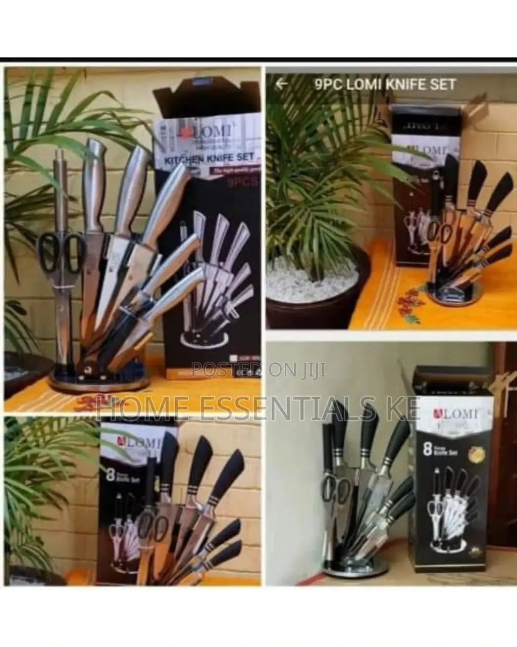 Lomi Knife Set 9pcs