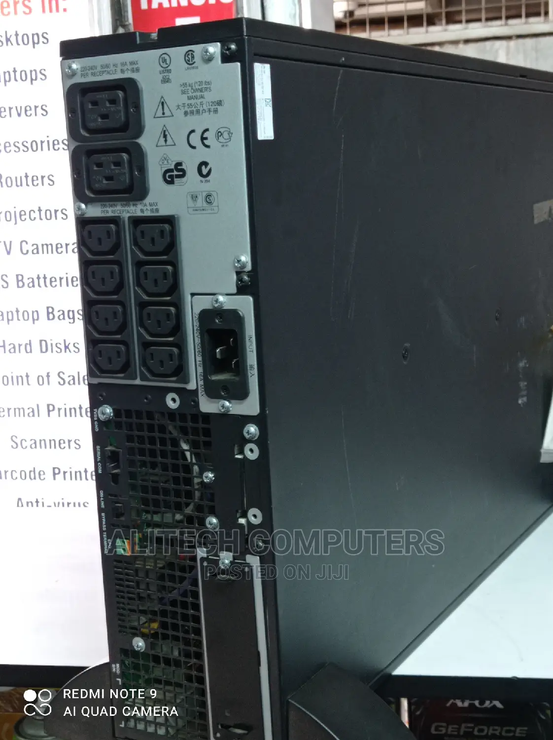 Apc Lack Mount Power Backup 3000va