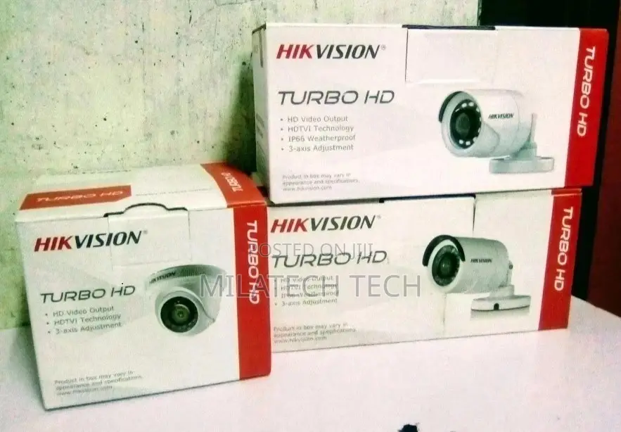 4 Channel CCTV Camera Full Kit