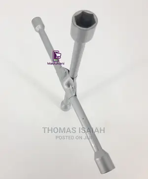 Extra Heavy Duty Reinforced 14-Inch Cross Wheel Spanner Lug