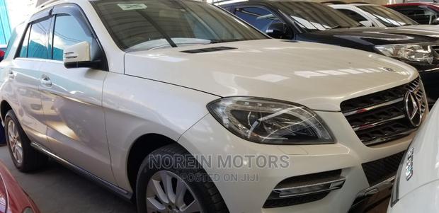 Mercedes-Benz M Class 2013 White - main view
