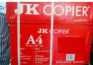 Jk Photocopy Paper, Per Ream