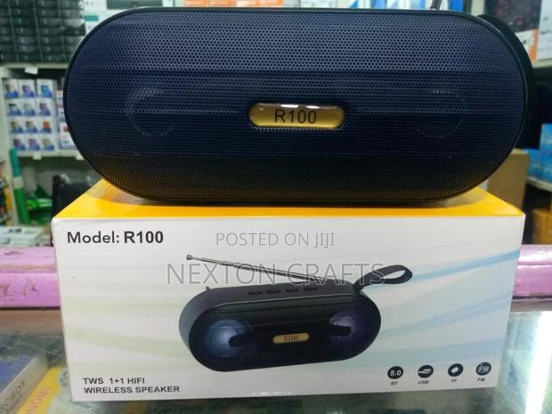 High Sound Quality FM Radio Wireless Bluetooth Speaker - thumbnail 2