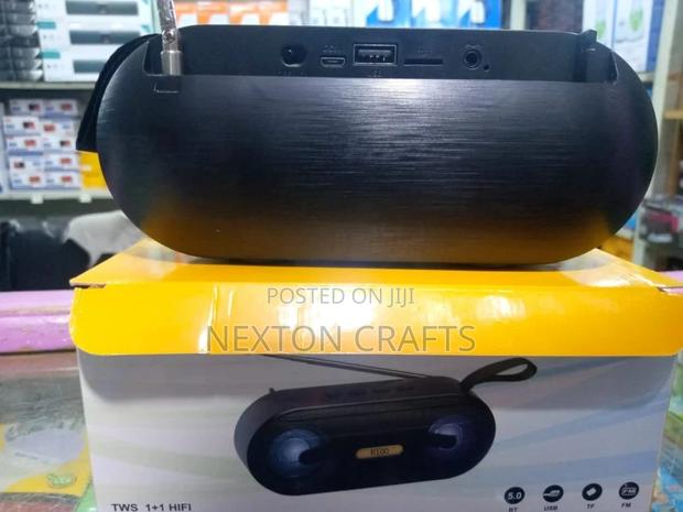 High Sound Quality FM Radio Wireless Bluetooth Speaker - thumbnail 3