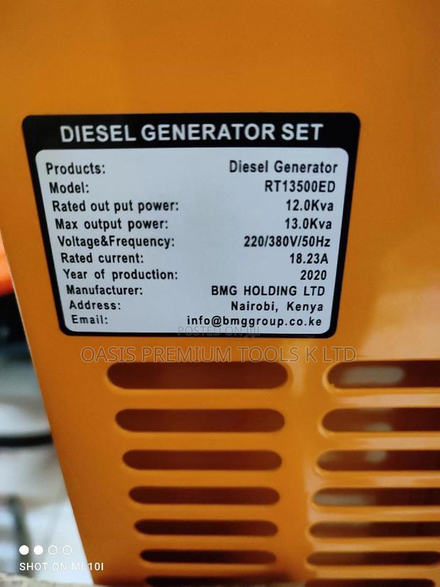 Generator Diesel Silent 12 Kva - thumbnail 2