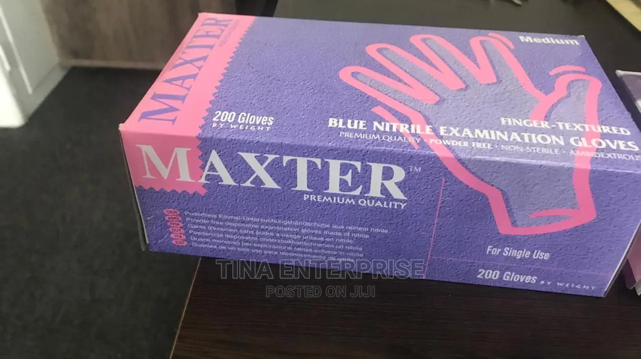Blue Nitrile Large and Medium Size
