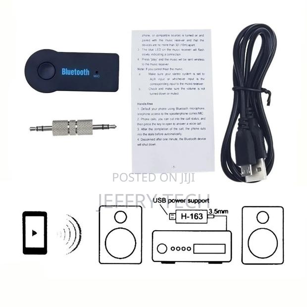 Rechargeable Car Bluetooth Hands Free Audio Receiver - thumbnail 3