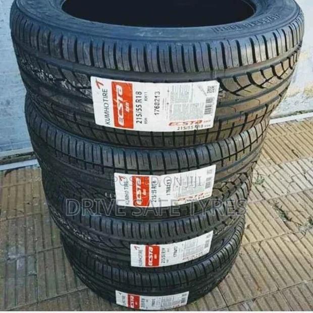 215/55 R18 Kumho Tyre Made in Korea