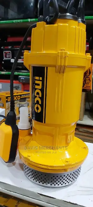 Ingco 1 HP Submersible Water Pump Made of Copper 7.2 Cm3/ H