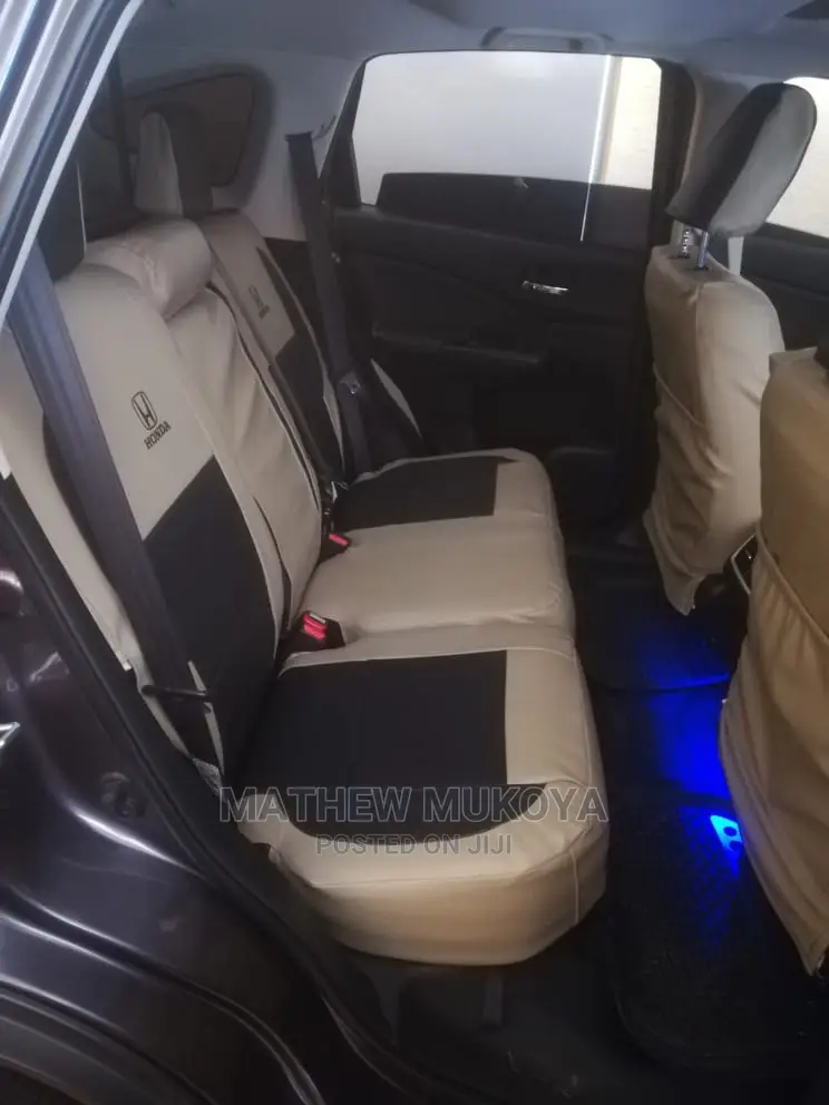 Black and Beige Blended Car Seat Covers