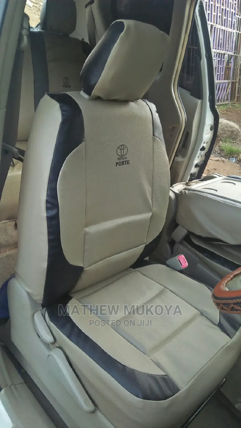 Toyota Porte Car Seat Covers