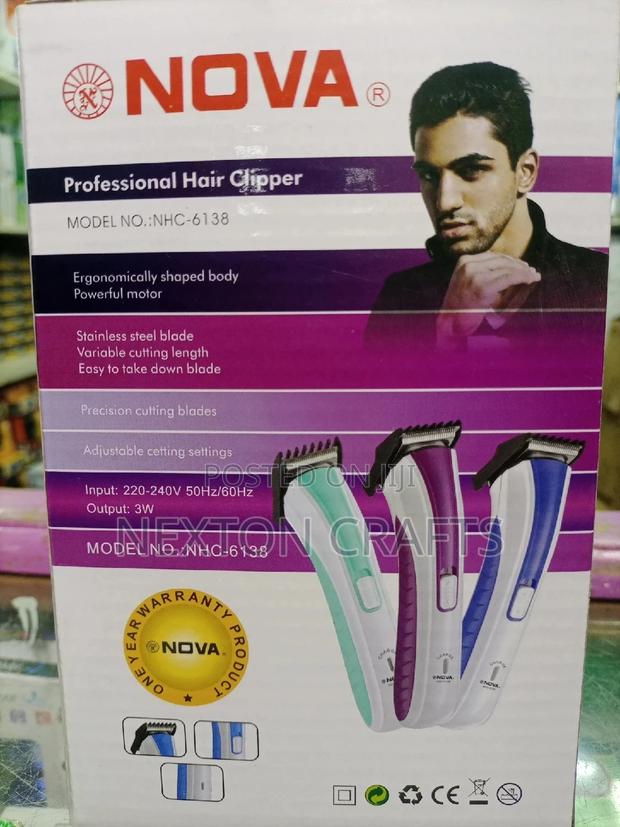 NOVA Electric Shaver Available - main view