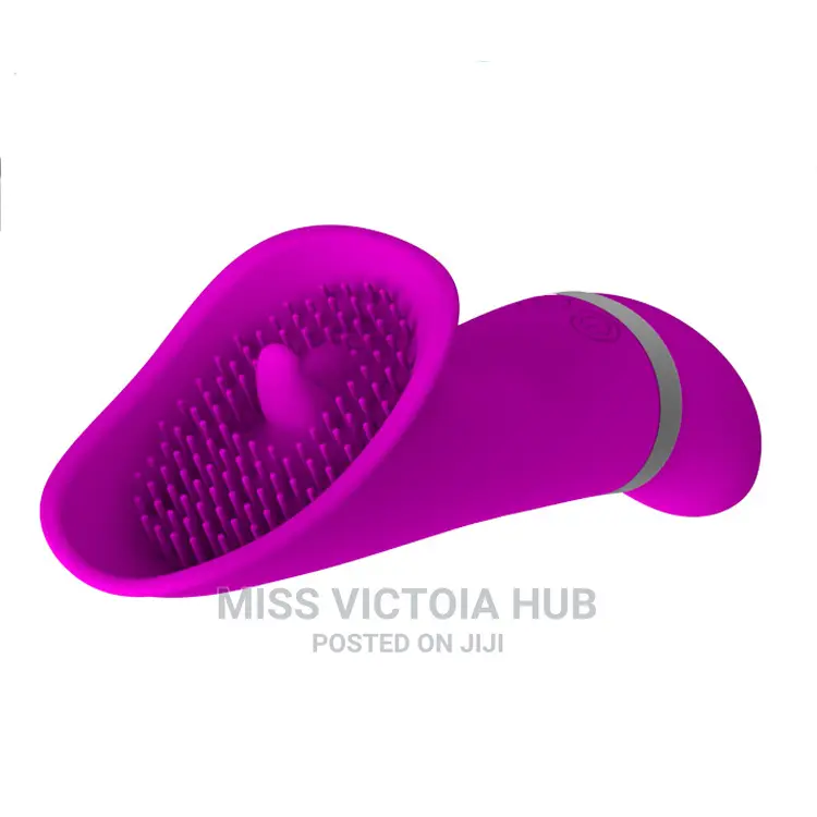 Silicone Tongue Licking Vibrator- Battery Operated