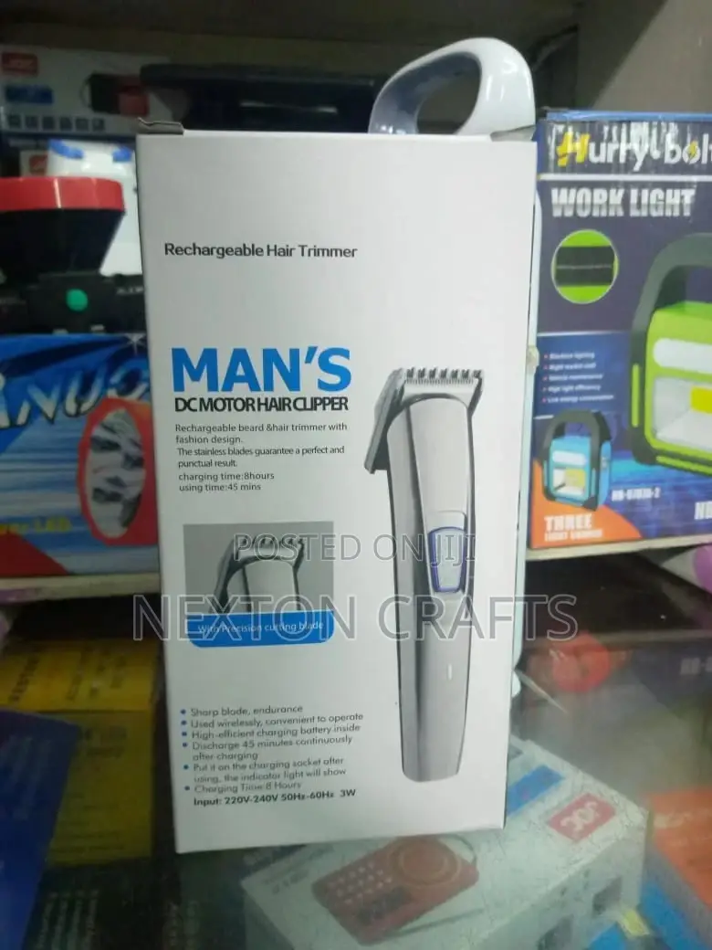 Man Rechargeable Beard Hair Trimmer