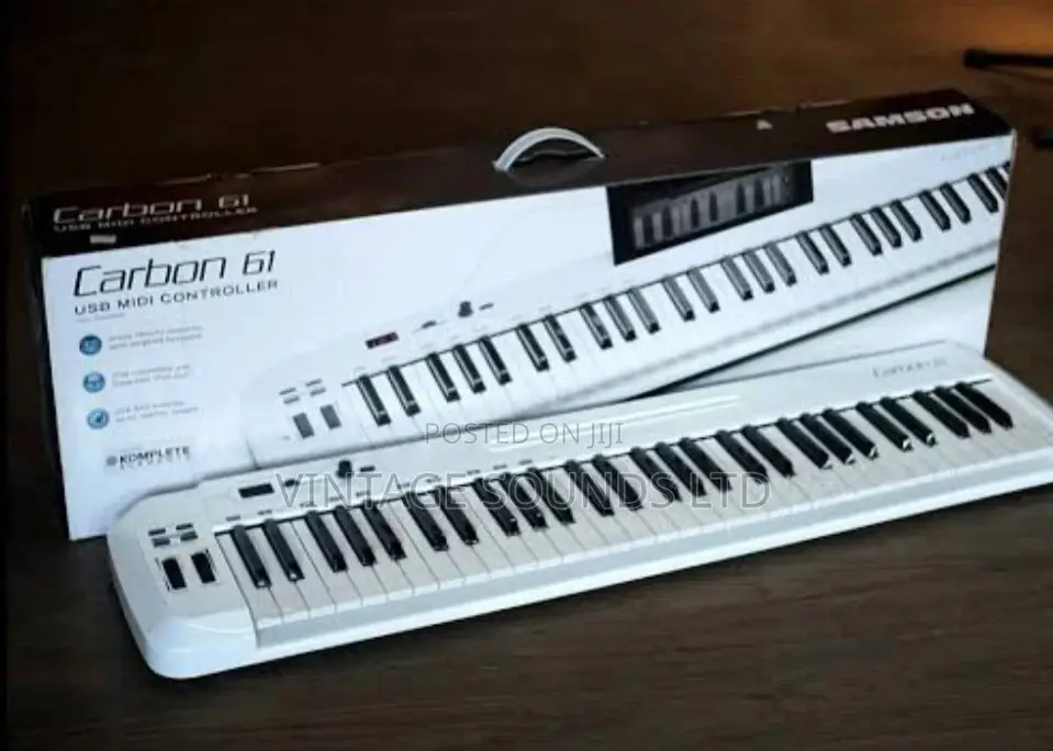 Samson Carbon 61 Usb Midi Controller Keyboard