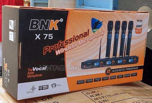 Bnk X75 With 4 Wireless Microphone
