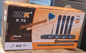 Bnk X75 With 4 Wireless Microphone