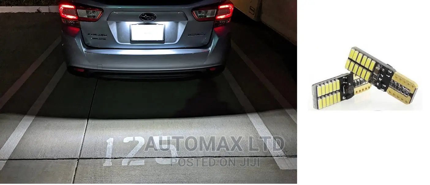 Subaru Outback/Legacy: Number Plate White LED Bulbs