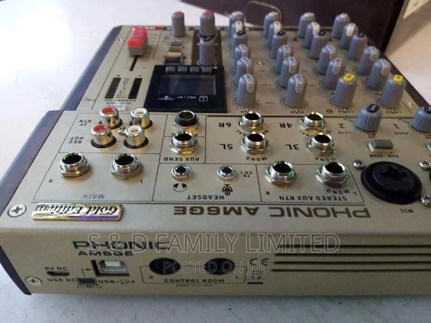 Phonic 6 Channels Plain Mixer - main view