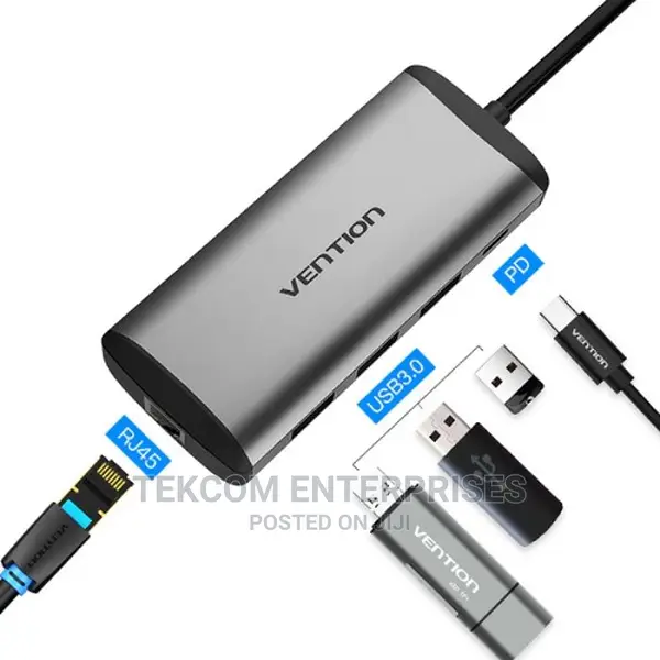 Vention Type C to Multi-Function 5 in 1 Docking Station