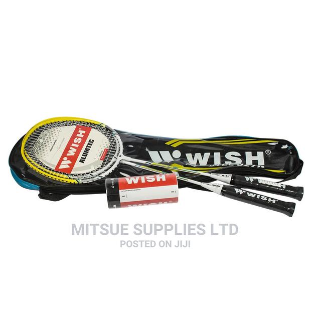 Badminton Racket Set -2- Player + 3 Shuttlecock - thumbnail 4