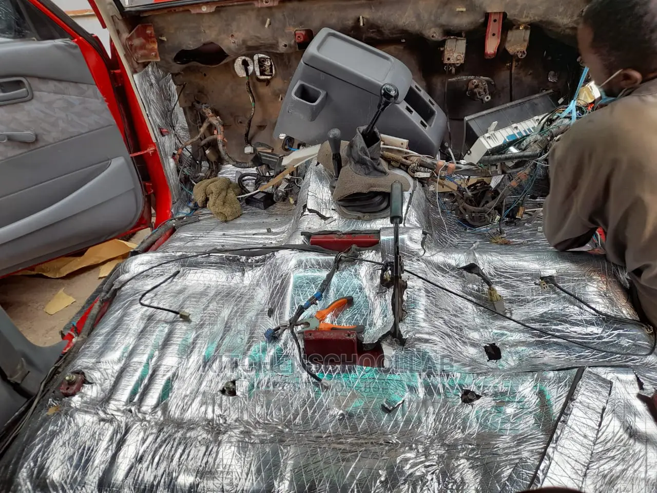 CAR Sound Deadening and Heat Proofing Material