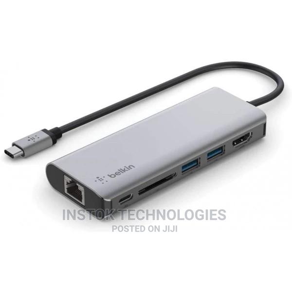 Belkin USB C Hub, 6-in-1 Multiport Adapter Dock With HDMI - thumbnail 3