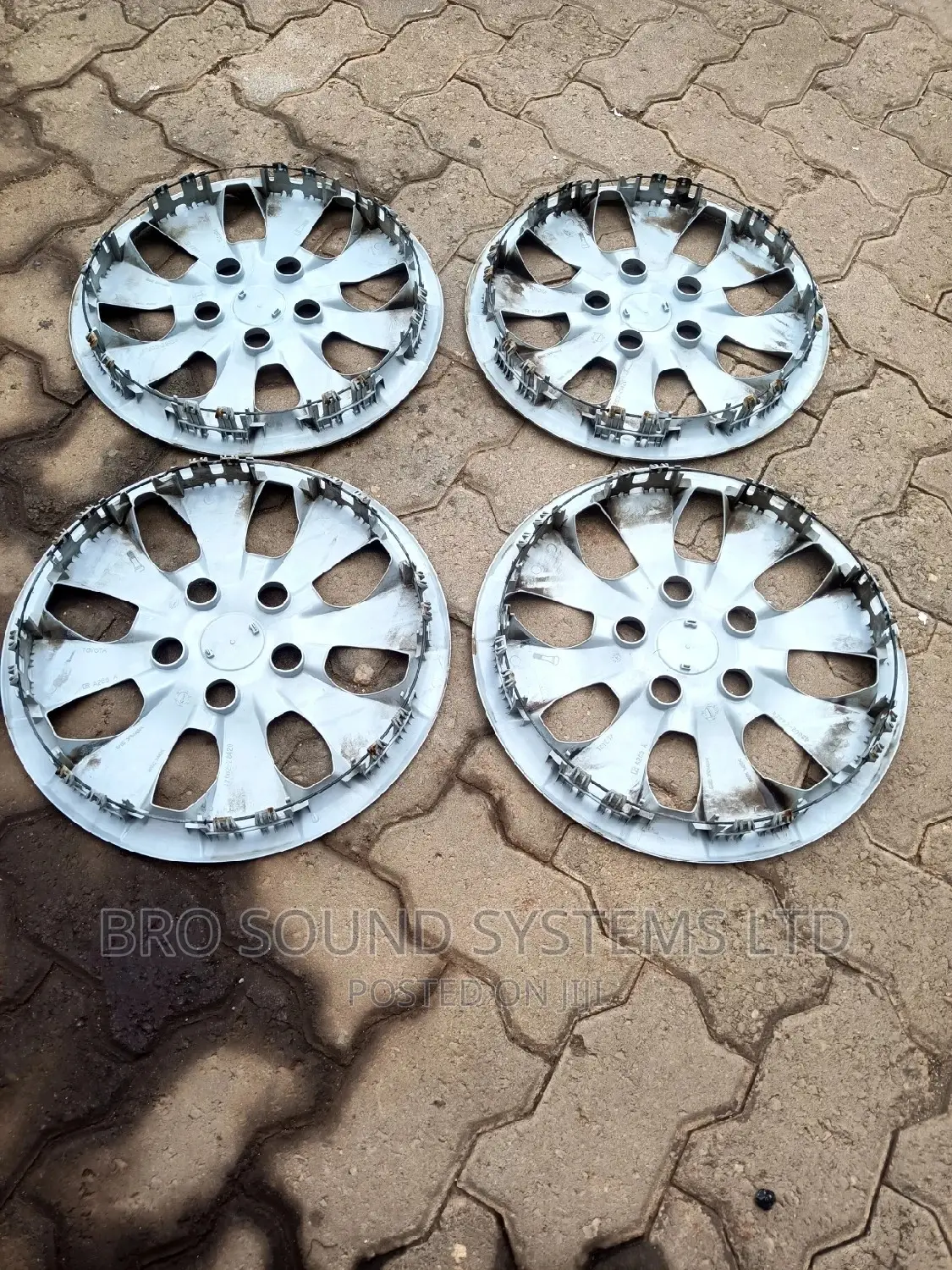 Original Toyota Wheel Covers Set