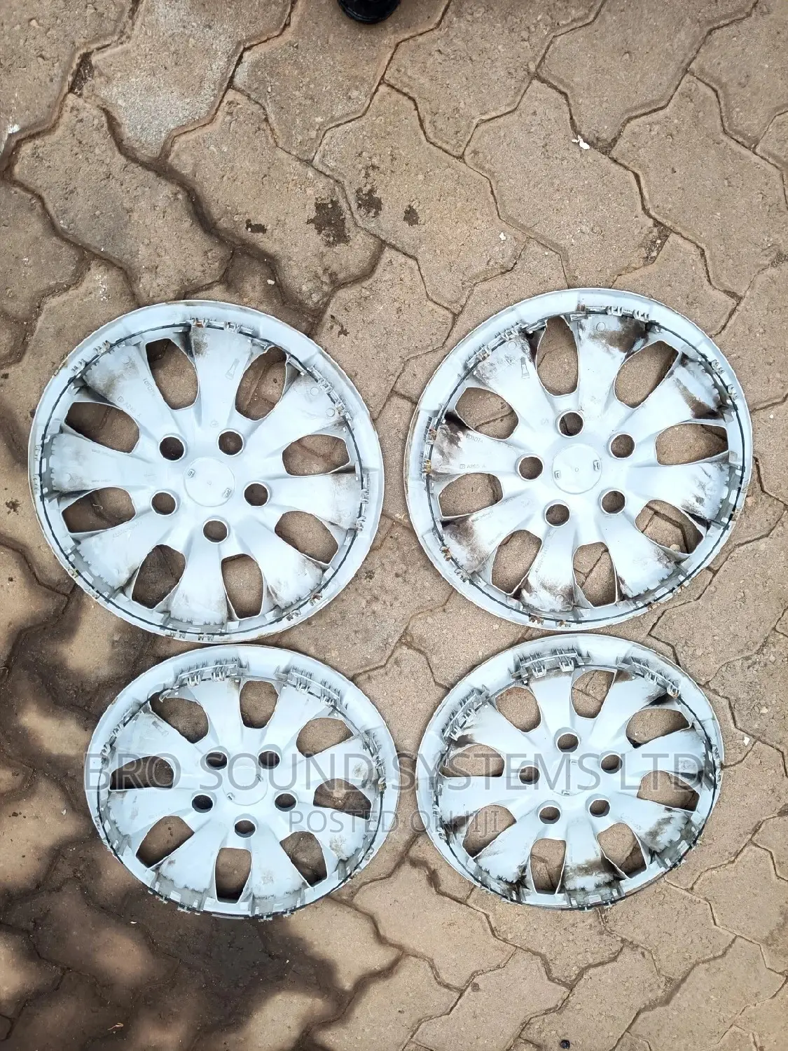 Original Toyota Wheel Covers Set