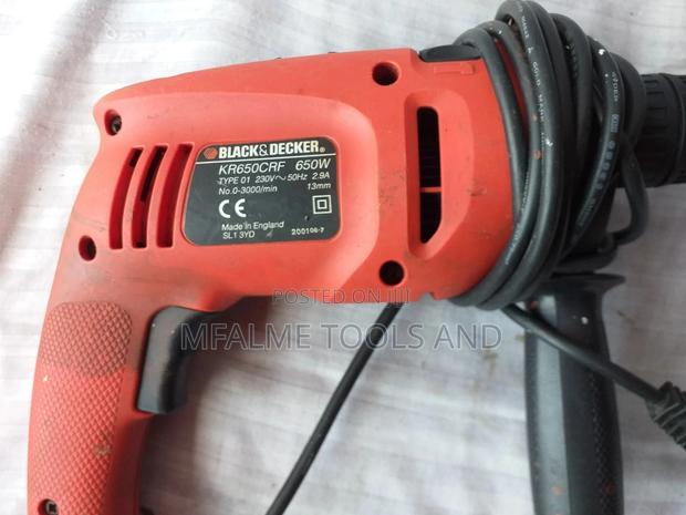 Drill - Black Decker Corded Electric 240v Drill - Ex-Uk - thumbnail 2