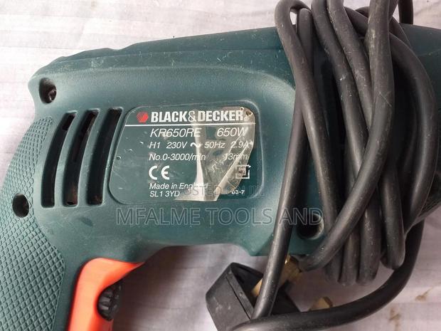 Drill - Black Decker Corded Electric 240v Drill - Ex-Uk - thumbnail 8