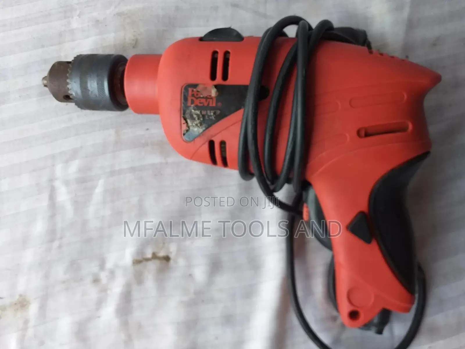 Drill - Black Decker Corded Electric 240v Drill - Ex-Uk