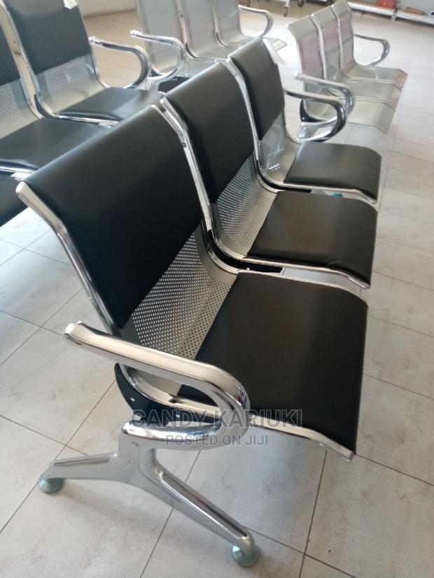 Linked Padded Waiting Chair