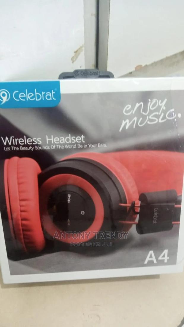 Celebrat A4 Wireless Bluetooth Headphones - main view