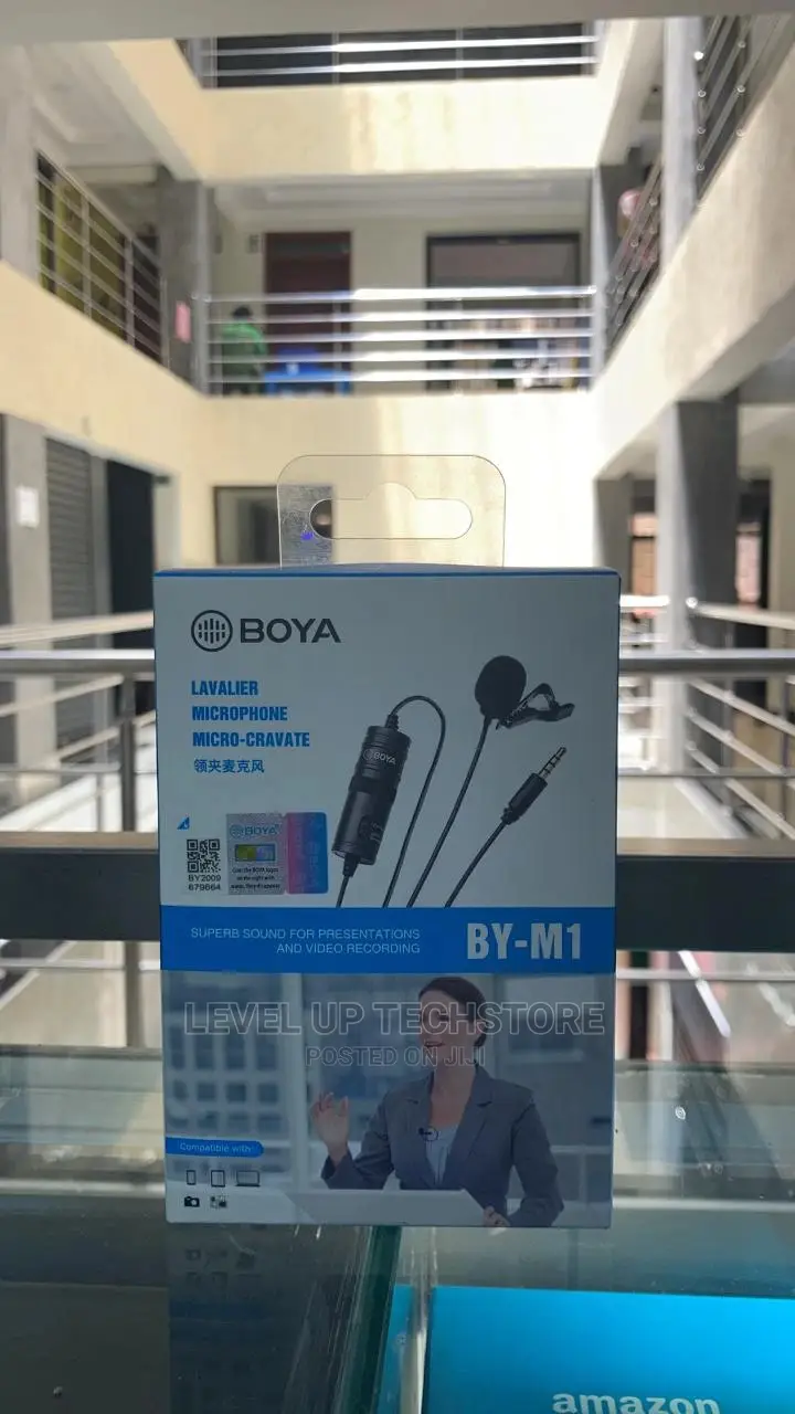 BOYA BY-M1 3.5mm Lavalier Microphone for Camera Smartphone