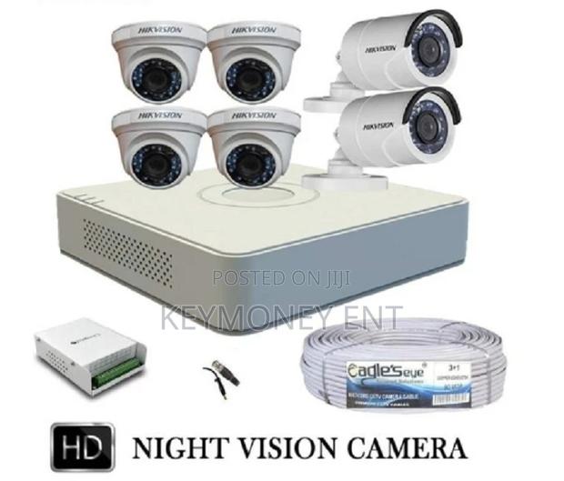 Hikvision 6 HD CCTV Camera Complete Package - main view
