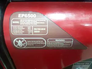 6.5kva Honda Gasoline Generator (6,500watts)