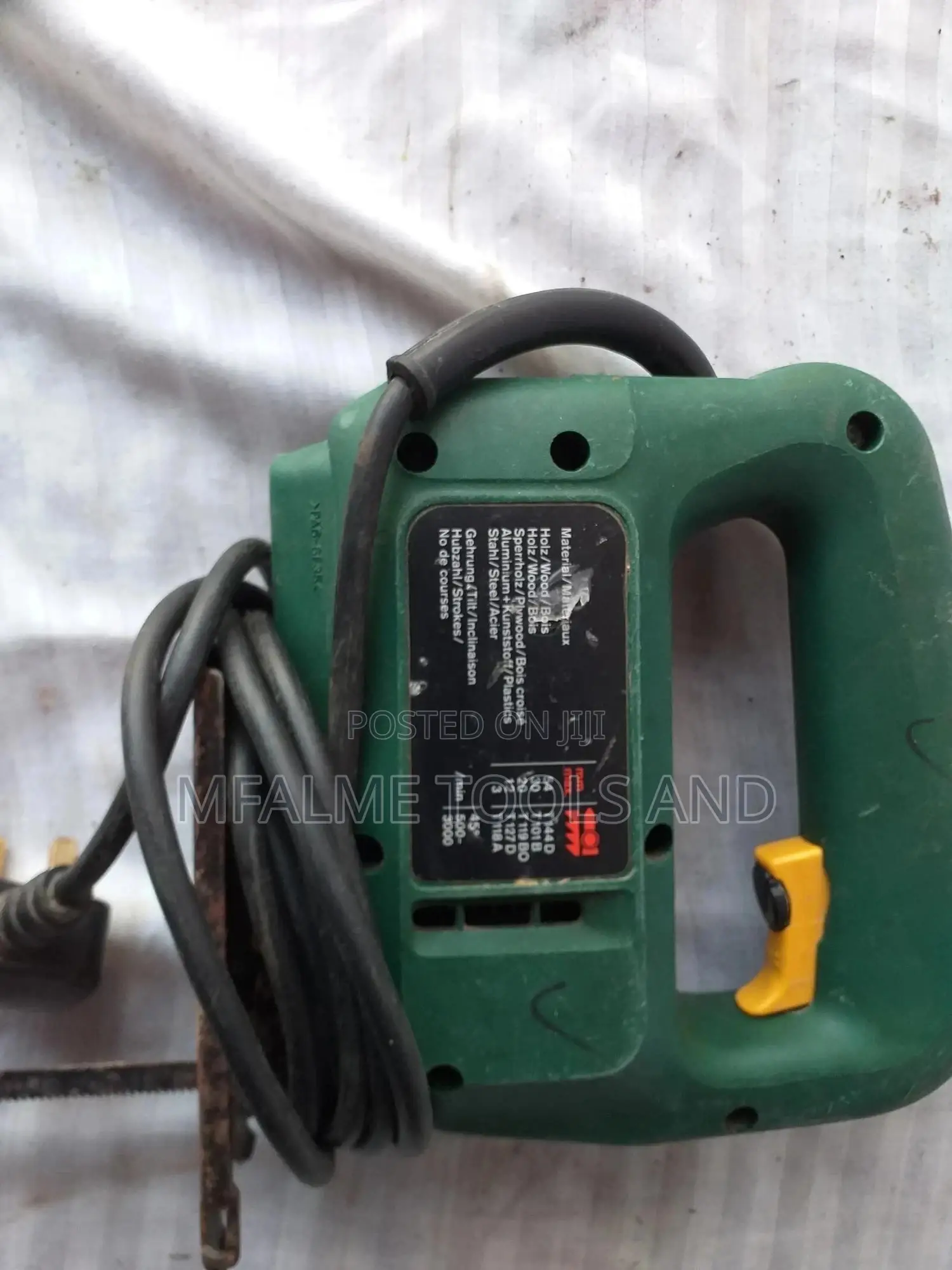 Jigsaw - Bosch PST 530w Jigsaw, Green Ex-Uk