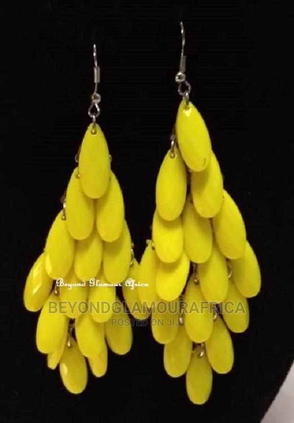 Womens Crystal Chandelier Earrings in Different Colors