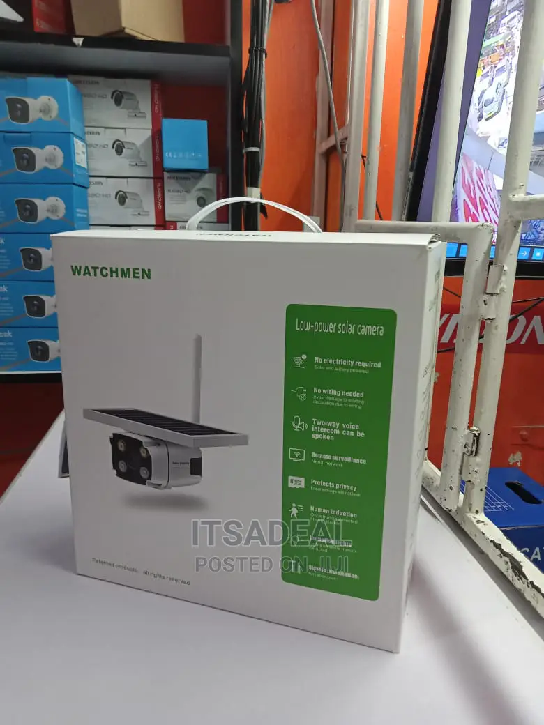 Watchmen Low Power Solar 4G IP Bullet Camera