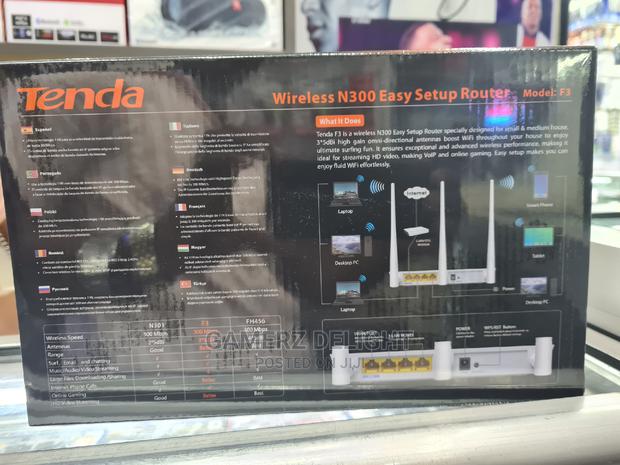 Tenda (Easy Set Up Router) - main view