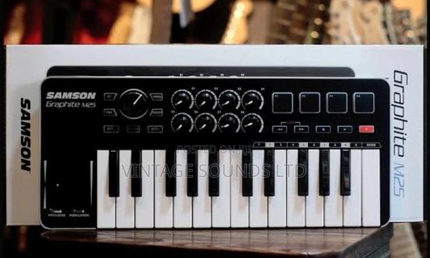 Samson Graphite M25 Studio Usb Midi Controller Keyboard - thumbnail 3