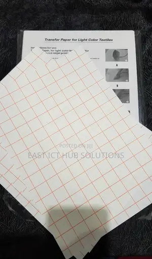 Dark and Light Transfer Heat Transfer Papers