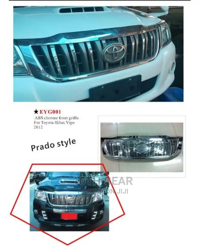 Hilux Grill Prado Style