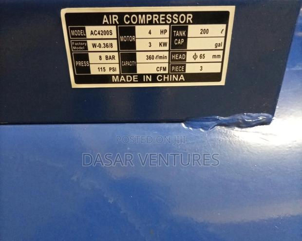 Air Compressor 200l Electric - thumbnail 2