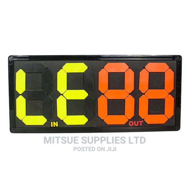 Manual Double Sided Substitution Board Large 15x33"