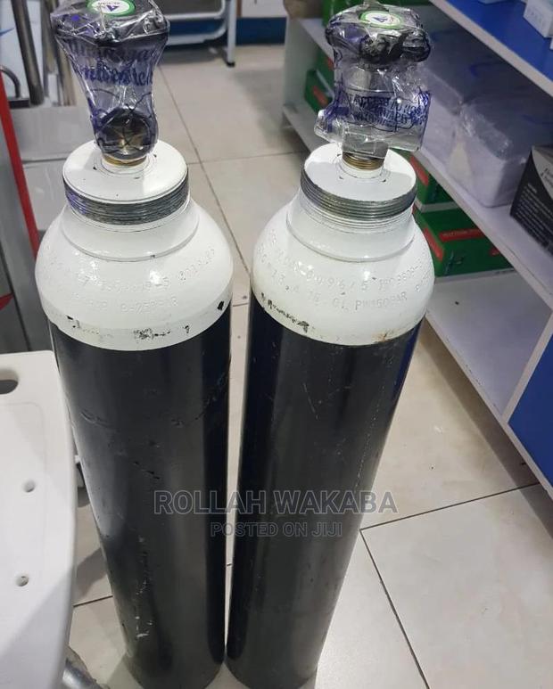 Oxygen Cylinder Plus Regulator